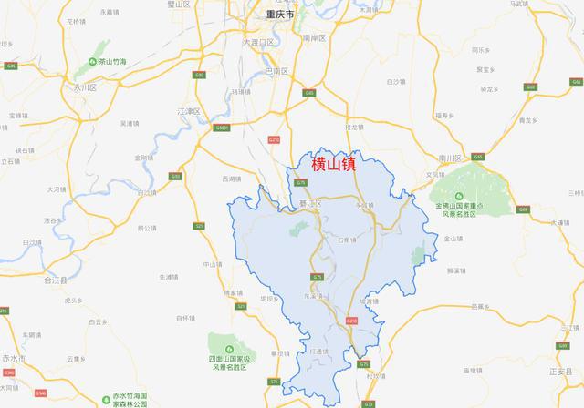綦江最新地图探索，美丽土地的新面貌揭秘